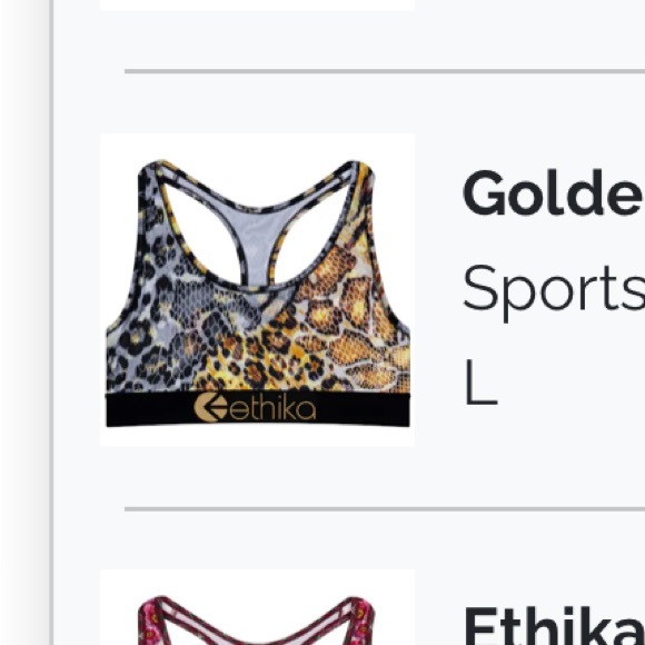 Ethika large sport bra - Picture 2 of 2